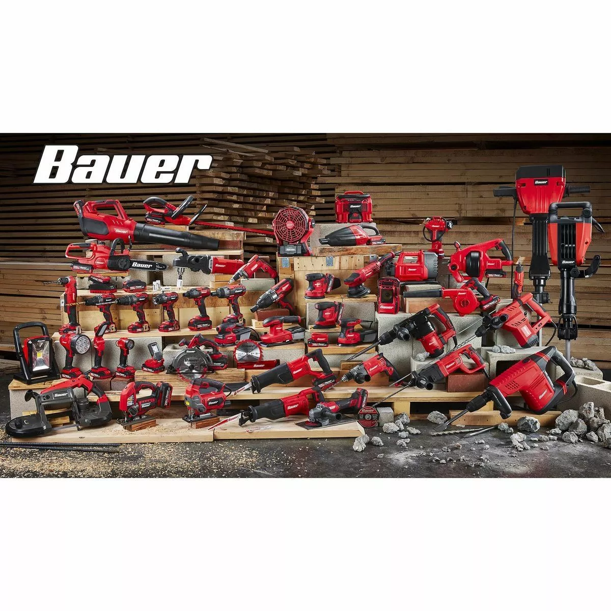 BAUER 20V Cordless Corner/Detail Sander – Tool Only 10 BAUER 20V Cordless Corner/Detail Sander – Tool Only - Image 10