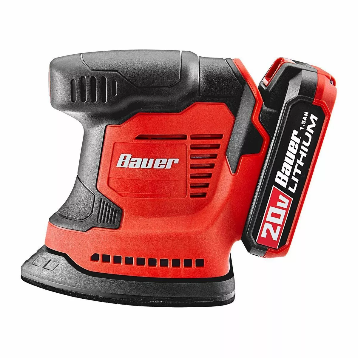 BAUER 20V Cordless Corner/Detail Sander – Tool Only 7 BAUER 20V Cordless Corner/Detail Sander – Tool Only - Image 7
