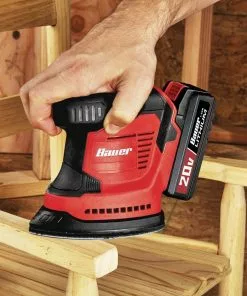 BAUER 20V Cordless Corner/Detail Sander – Tool Only 18 BAUER 20V Cordless Corner/Detail Sander – Tool Only -Electrical Tools Shop 56178 W6