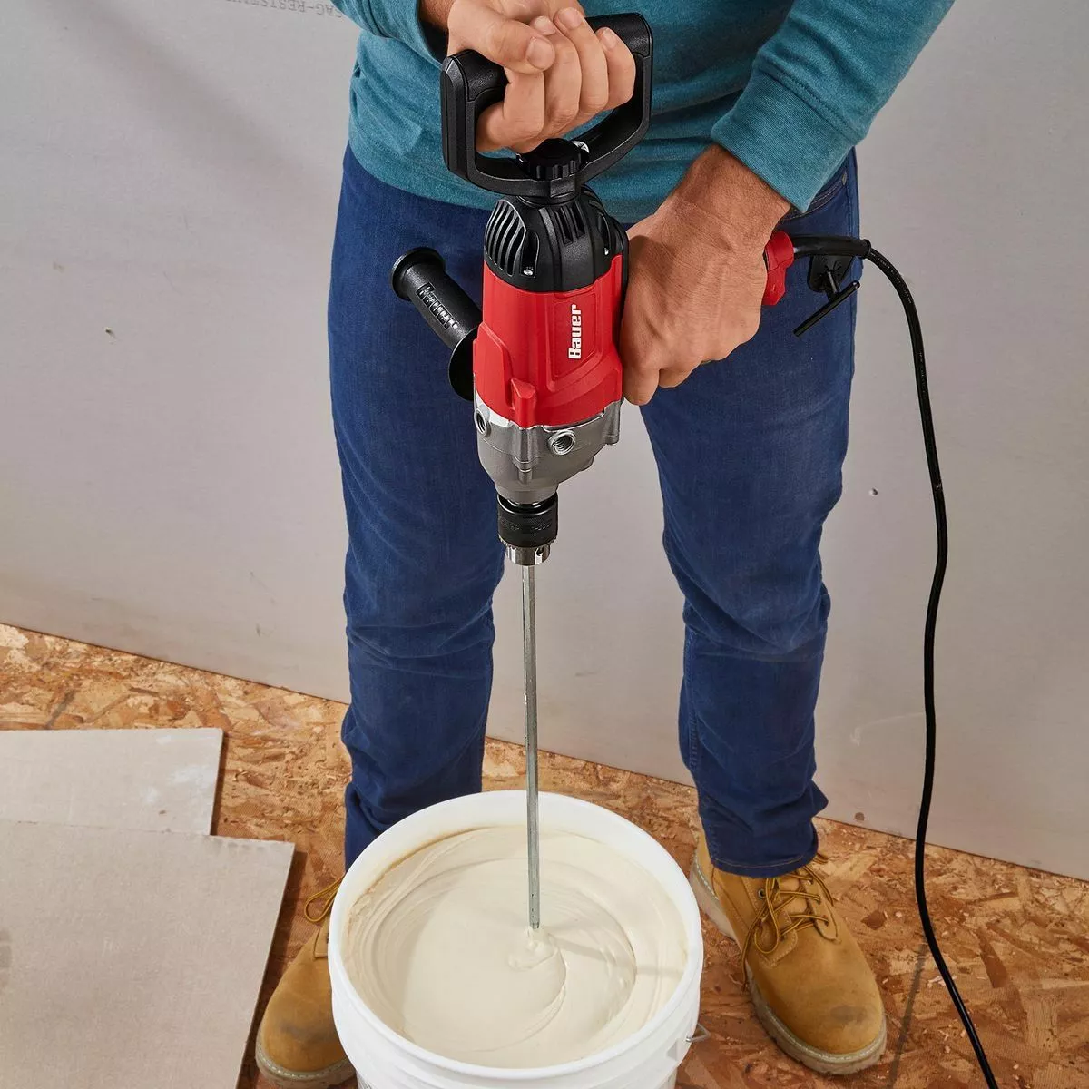 BAUER 7.5 1/2 in. Low Speed Spade Handle Drill/Mixer 12 BAUER 7.5 1/2 in. Low Speed Spade Handle Drill/Mixer - Image 12
