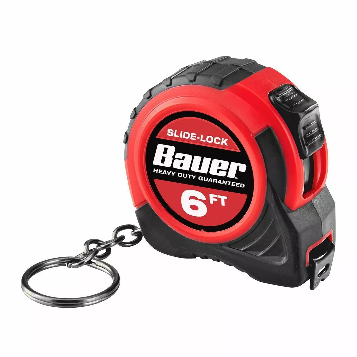 BAUER 6 Ft. Keychain Tape Measure 2 BAUER 6 Ft. Keychain Tape Measure - Image 2