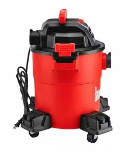 BAUER 6 gallon 4 Peak Horsepower Wet/Dry Vacuum -Electrical Tools Shop 56201 W6
