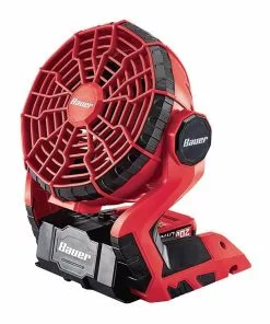 BAUER 20V/120V Cordless Dual Power Fan - Tool Only