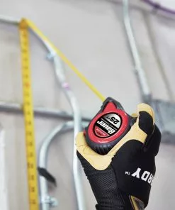 BAUER 25 ft. Self-Locking Tape Measure -Electrical Tools Shop 56350 W11