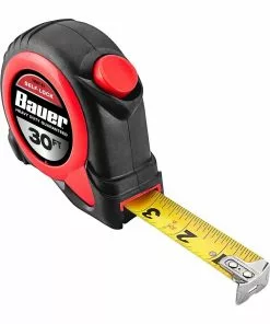 BAUER 30 ft. Self-Locking Tape Measure -Electrical Tools Shop 56351 W7