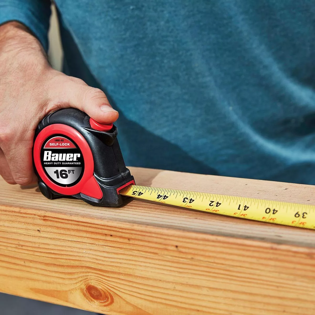 BAUER 16 ft. Self-Locking Tape Measure 10 BAUER 16 ft. Self-Locking Tape Measure - Image 10