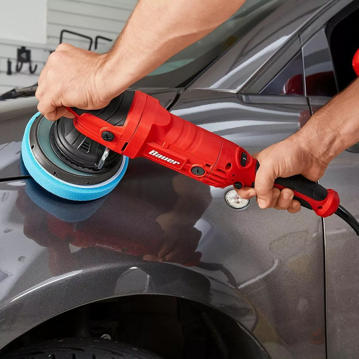 BAUER 7.5 Amp 6 in. Long-Throw Random Orbit DA Polisher 9 BAUER 7.5 Amp 6 in. Long-Throw Random Orbit DA Polisher - Image 9