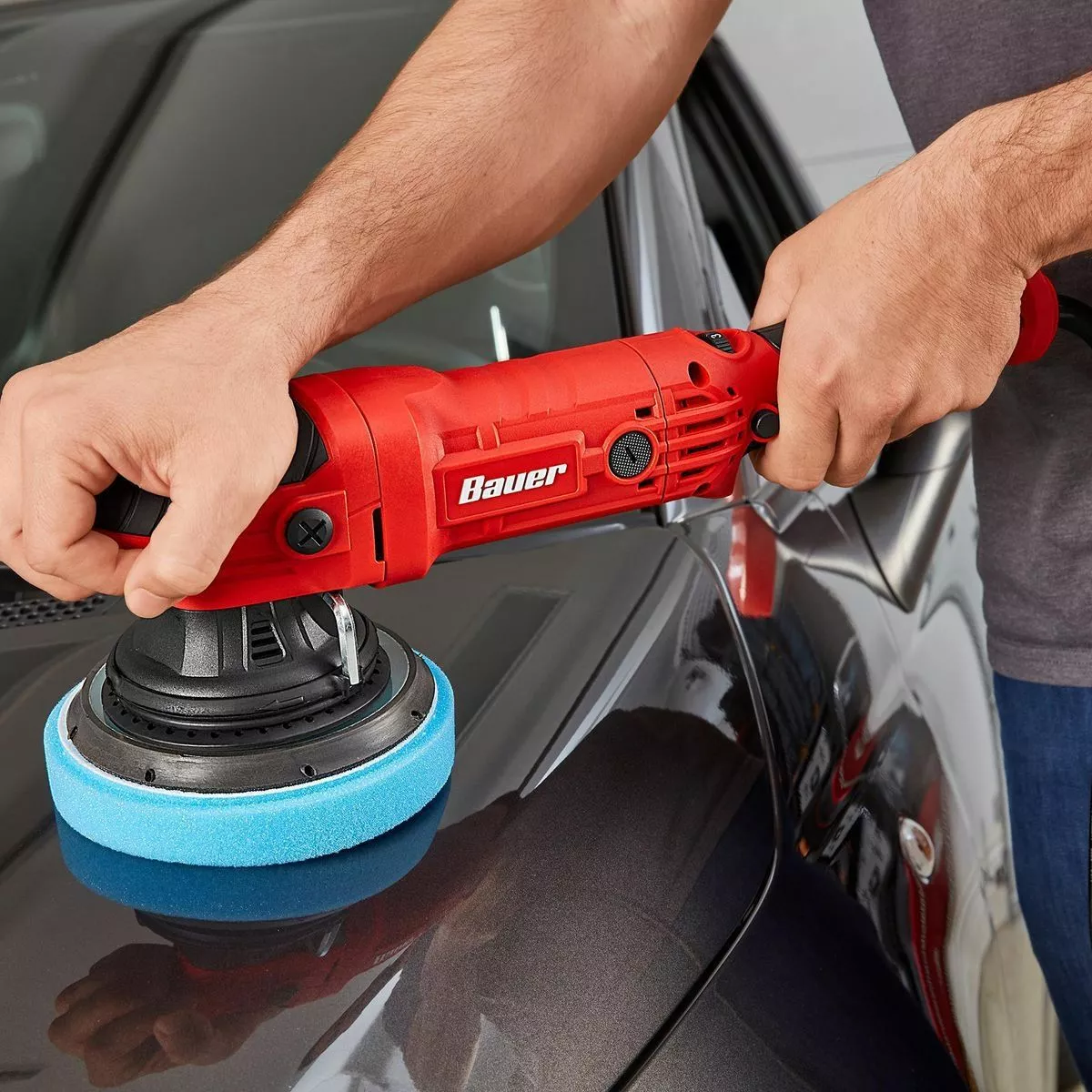 BAUER 7.5 Amp 6 in. Long-Throw Random Orbit DA Polisher 10 BAUER 7.5 Amp 6 in. Long-Throw Random Orbit DA Polisher - Image 10