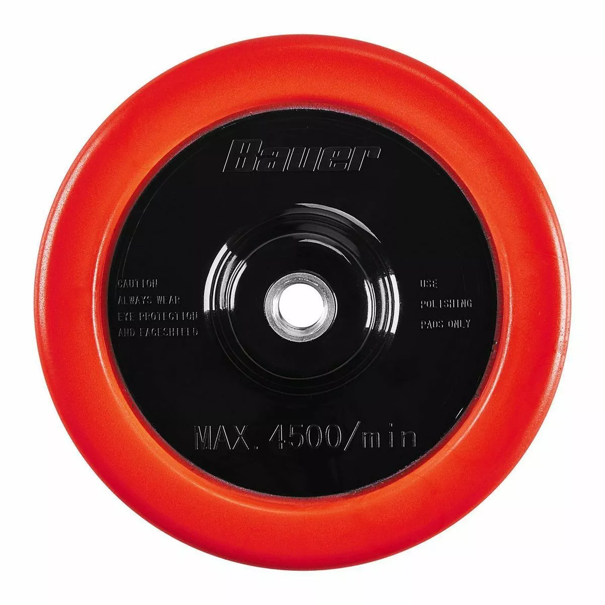 BAUER 7 in. Threaded Polishing Hook and Loop Backing Pad 2 BAUER 7 in. Threaded Polishing Hook and Loop Backing Pad - Image 2