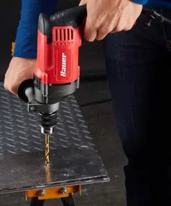 BAUER 7.5 Amp 1/2 in. Variable Speed Hammer Drill/Driver -Electrical Tools Shop 56404 W7