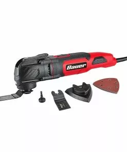 BAUER 3 Amp Variable Speed Oscillating Multi-Tool