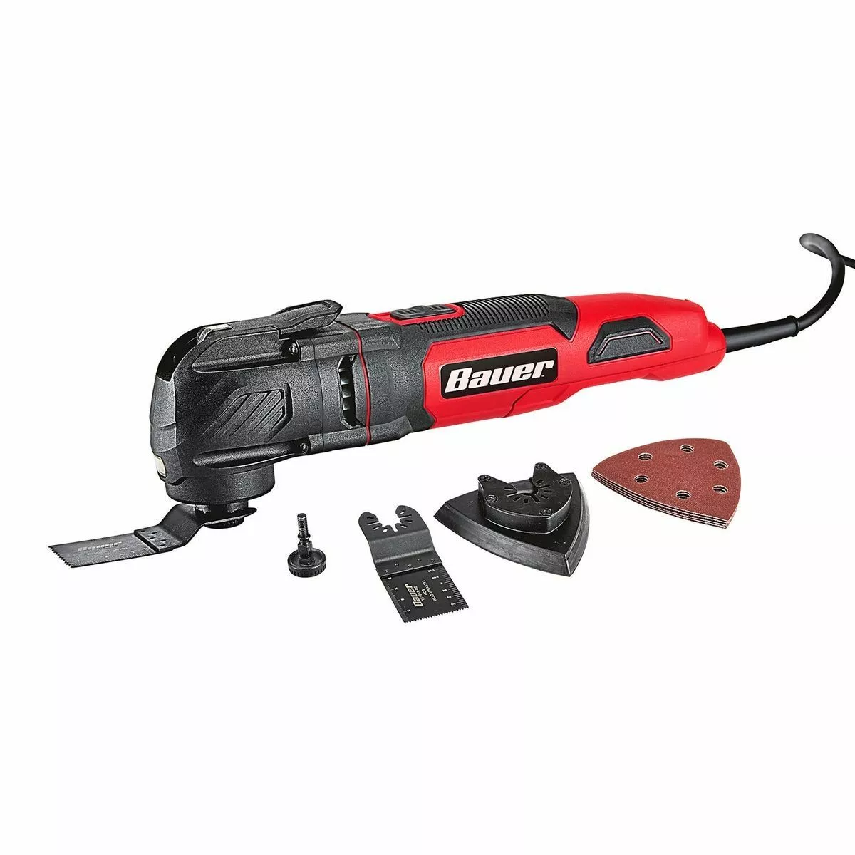 BAUER 3 Amp Variable Speed Oscillating Multi-Tool 1 BAUER 3 Amp Variable Speed Oscillating Multi-Tool