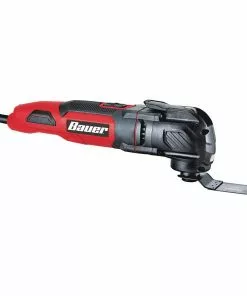 BAUER 3 Amp Variable Speed Oscillating Multi-Tool 17 BAUER 3 Amp Variable Speed Oscillating Multi-Tool -Electrical Tools Shop 56509 W5