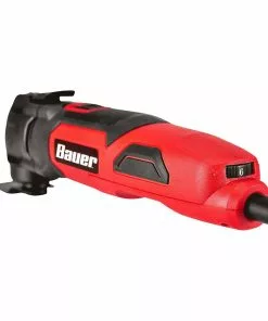 BAUER 3 Amp Variable Speed Oscillating Multi-Tool 19 BAUER 3 Amp Variable Speed Oscillating Multi-Tool -Electrical Tools Shop 56509 W7