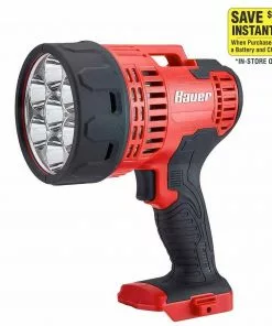 BAUER 20V Cordless 2500 Lumen Spotlight – Tool Only