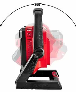 BAUER 20V Cordless 2000 Lumen Dual Power Work Light – Tool Only -Electrical Tools Shop 56527 W6