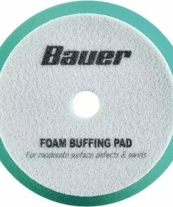 BAUER 6 in. Medium Foam Polishing Pad - Green