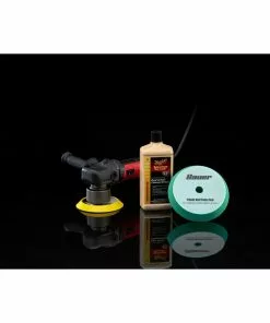 BAUER 6 in. Medium Foam Polishing Pad - Green 21 BAUER 6 in. Medium Foam Polishing Pad - Green -Electrical Tools Shop 56547 W12