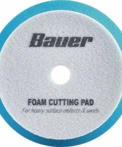 BAUER 6 in. Coarse Foam Polishing Pad - Blue