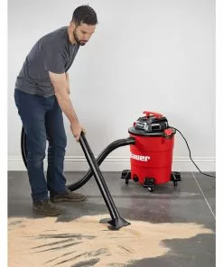 BAUER 14 Gallon Wet/Dry Vacuum -Electrical Tools Shop 56579 W11