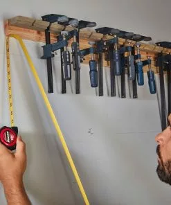 BAUER 12 ft. Slide-Lock Tape Measure -Electrical Tools Shop 56674 W7