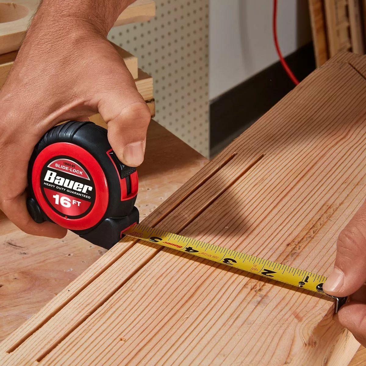 BAUER 16 ft. Slide-Lock Tape Measure 8 BAUER 16 ft. Slide-Lock Tape Measure - Image 8