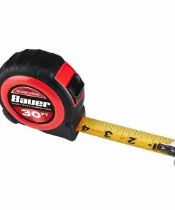 BAUER 30 ft. Slide-Lock Tape Measure 15 BAUER 30 ft. Slide-Lock Tape Measure -Electrical Tools Shop 56677 W6