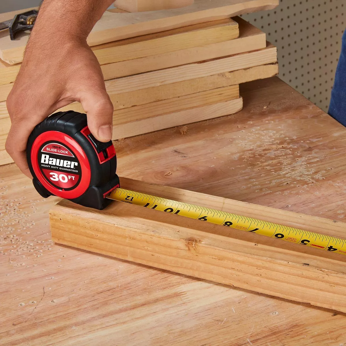 BAUER 30 ft. Slide-Lock Tape Measure 8 BAUER 30 ft. Slide-Lock Tape Measure - Image 8