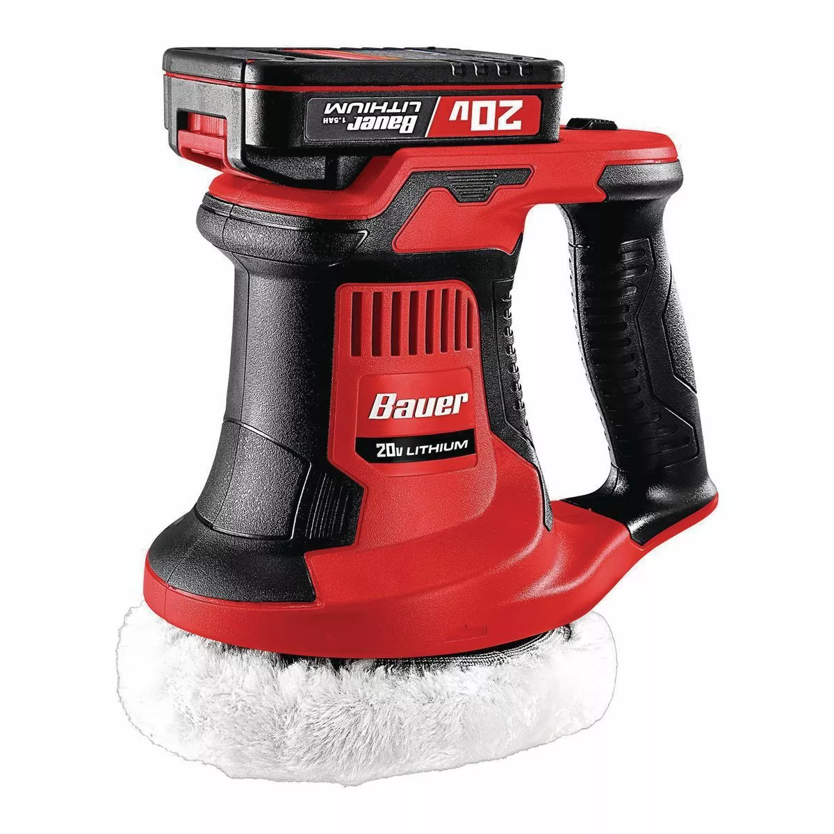 BAUER 20V Cordless 6 in. Compact Orbital Polisher/Buffer – Tool Only 3 BAUER 20V Cordless 6 in. Compact Orbital Polisher/Buffer – Tool Only - Image 3