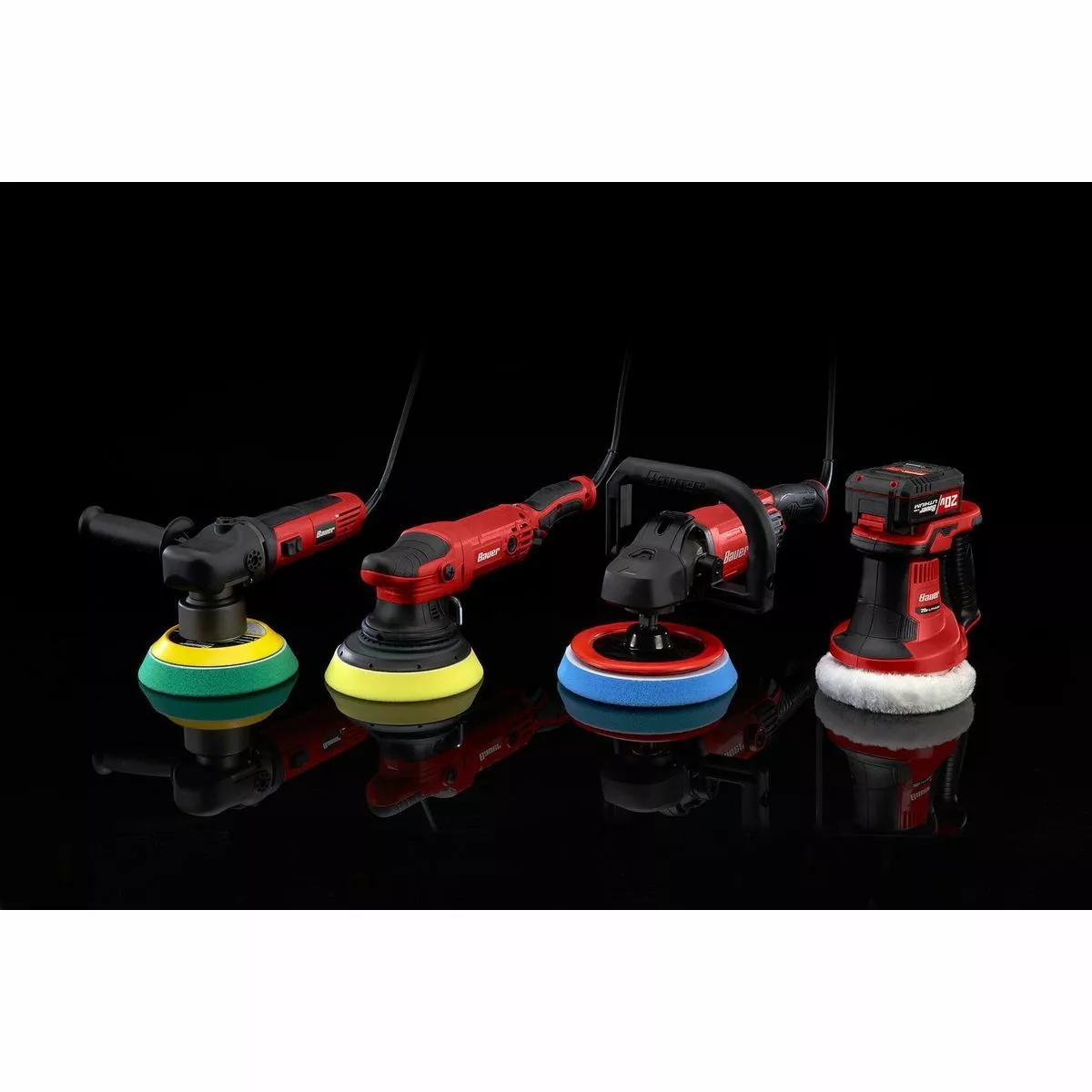 BAUER 20V Cordless 6 in. Compact Orbital Polisher/Buffer – Tool Only 14 BAUER 20V Cordless 6 in. Compact Orbital Polisher/Buffer – Tool Only - Image 14