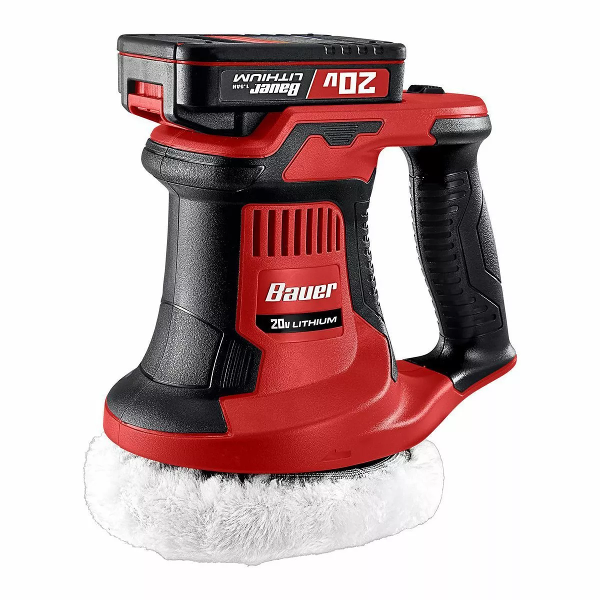 BAUER 20V Cordless 6 in. Compact Orbital Polisher/Buffer – Tool Only 4 BAUER 20V Cordless 6 in. Compact Orbital Polisher/Buffer – Tool Only - Image 4