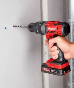 BAUER 20V Cordless 1/2 in. Variable Speed Hammer Drill/Driver - Tool Only -Electrical Tools Shop 56723 W7