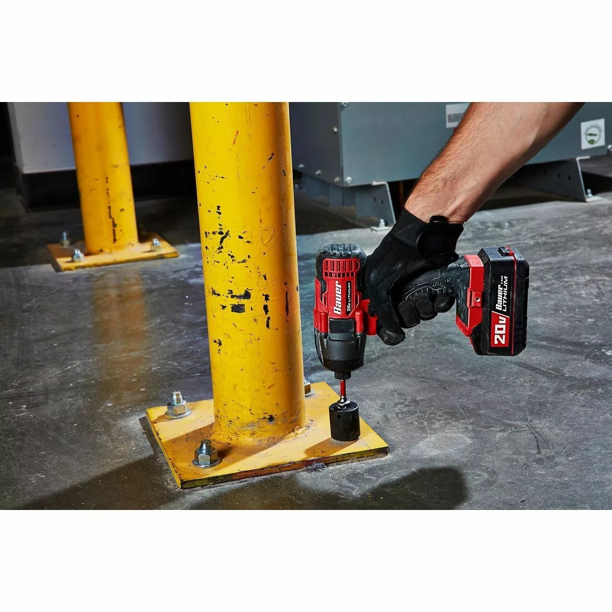 BAUER 20V Cordless 1/4 in. Hex Compact Impact Driver - Tool Only 9 BAUER 20V Cordless 1/4 in. Hex Compact Impact Driver - Tool Only - Image 9