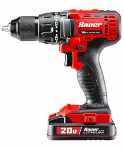 BAUER 20V Cordless 1/2 in. Drill/Driver - Tool Only -Electrical Tools Shop 56725 W4