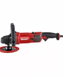 BAUER 12 Amp 7 in. Variable Speed Rotary Polisher/Sander -Electrical Tools Shop 56792 W4