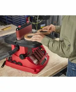 BAUER Oscillating Edge Belt and Spindle Sander -Electrical Tools Shop 56870 W10