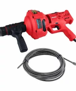 BAUER 23 ft. Replacement Drain Cleaning Cable 7 BAUER 23 ft. Replacement Drain Cleaning Cable -Electrical Tools Shop 56901 W5