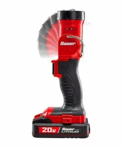 BAUER 20V Cordless 220 Lumen Work Light – Tool Only -Electrical Tools Shop 56925 W8