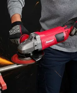 BAUER 15 Amp 7 in. Trigger Grip Angle Grinder with 180° Rotating Body -Electrical Tools Shop 57003 W10