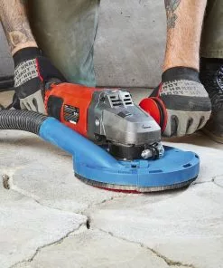 BAUER 15 Amp 7 in. Trigger Grip Angle Grinder with 180° Rotating Body -Electrical Tools Shop 57003 W15