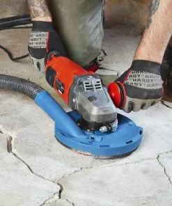 BAUER 15 Amp 7 in. Trigger Grip Angle Grinder with 180° Rotating Body -Electrical Tools Shop 57003 W17