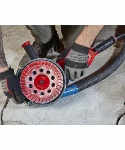 BAUER 15 Amp 7 in. Trigger Grip Angle Grinder with 180° Rotating Body -Electrical Tools Shop 57003 W18