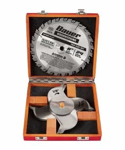 BAUER 8 in., 24T Dado Circular Saw Blade Set 6 BAUER 8 in., 24T Dado Circular Saw Blade Set -Electrical Tools Shop 57106 W4