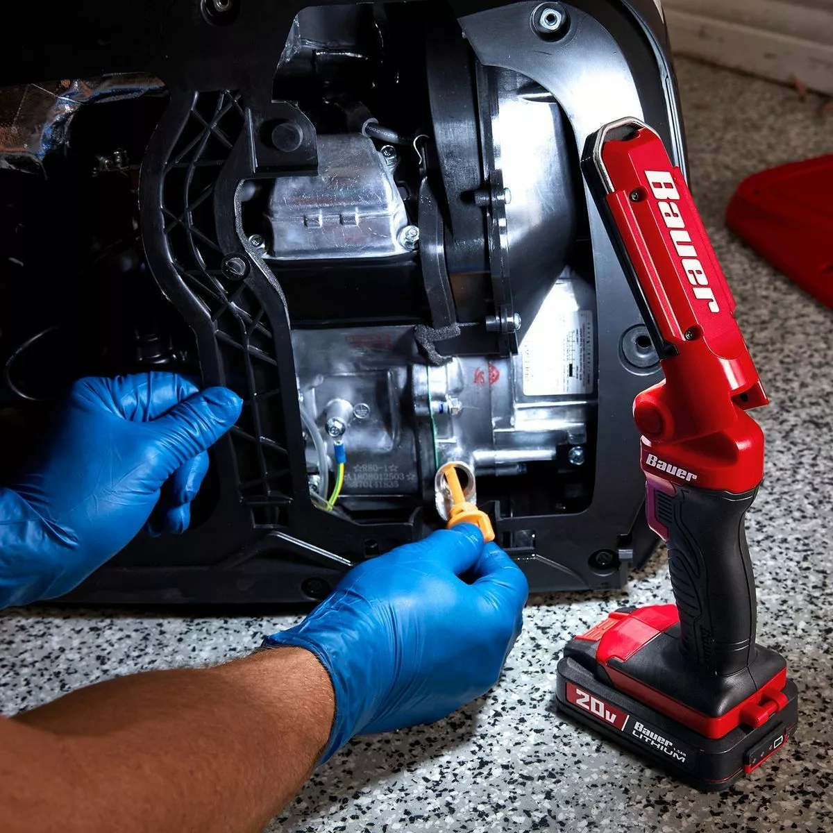 BAUER 20V Cordless 295 Lumen Stick Light – Tool Only 10 BAUER 20V Cordless 295 Lumen Stick Light – Tool Only - Image 10