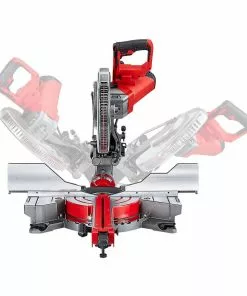 BAUER 12 in. Dual-Bevel Sliding Compound Miter Saw -Electrical Tools Shop 57151 W6
