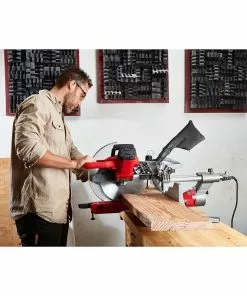 BAUER 10 in. Dual-Bevel Sliding Compound Miter Saw 22 BAUER 10 in. Dual-Bevel Sliding Compound Miter Saw -Electrical Tools Shop 57179 W10