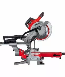 BAUER 10 in. Dual-Bevel Sliding Compound Miter Saw 16 BAUER 10 in. Dual-Bevel Sliding Compound Miter Saw -Electrical Tools Shop 57179 W4