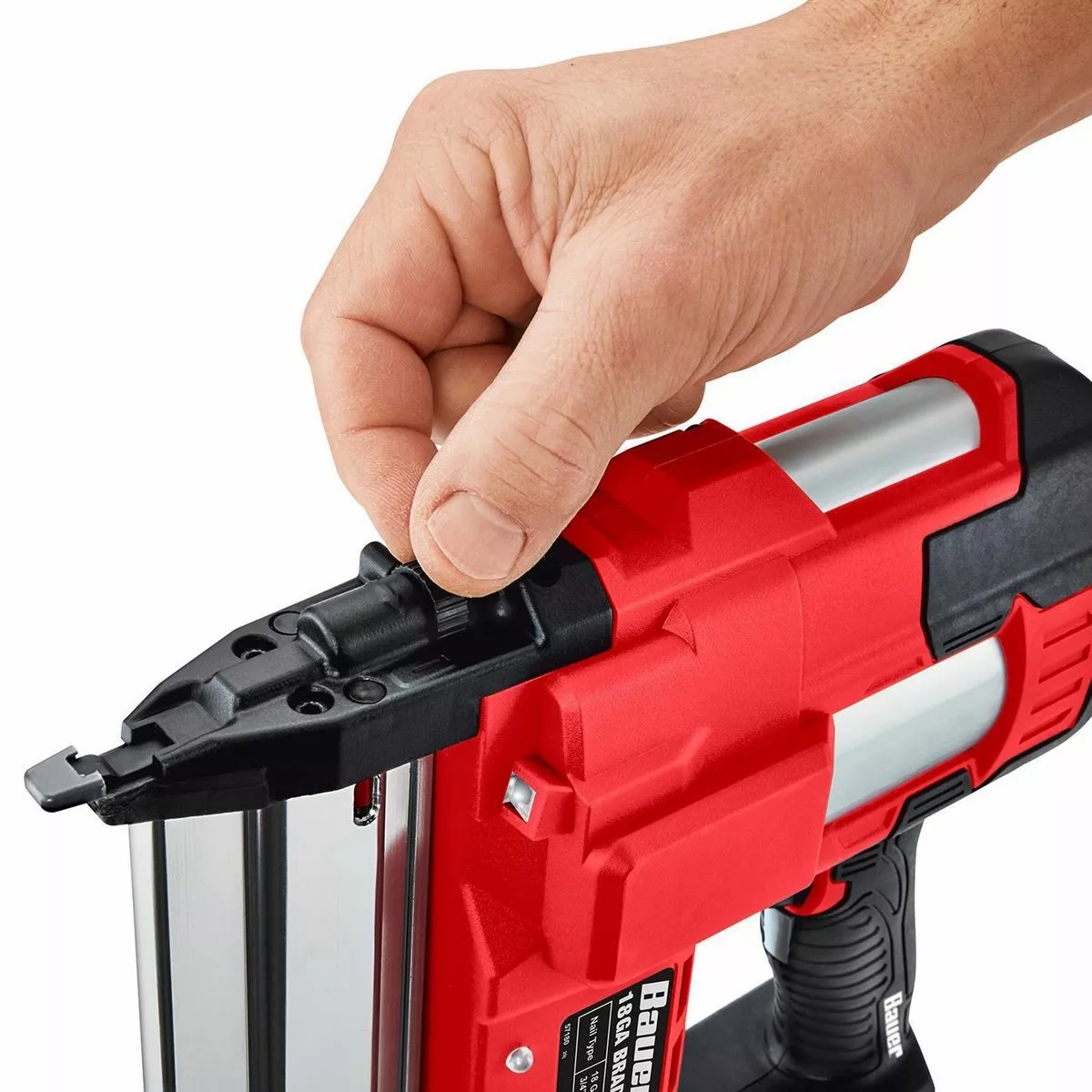 BAUER 20V Cordless 18 Gauge Brad Nailer - Tool Only 9 BAUER 20V Cordless 18 Gauge Brad Nailer - Tool Only - Image 9