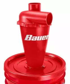 BAUER Cyclone Dust Separator Kit for 5 Gallon Buckets -Electrical Tools Shop 57194 W7