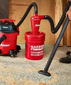 BAUER Cyclone Dust Separator Kit for 5 Gallon Buckets -Electrical Tools Shop 57194 W8